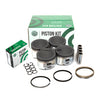 Pistons Bearings Rings Fit 91-98 Nissan 240SX Altima 2.4L DOHC KA24DE