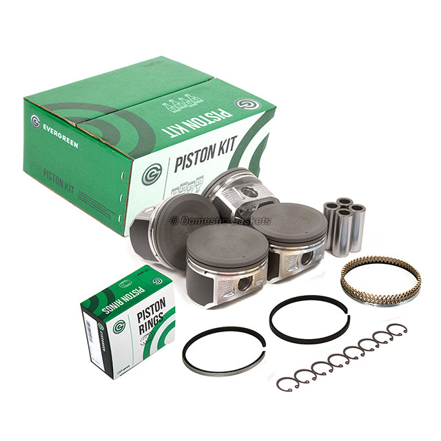 Full Gasket Set Bearings Pistons Fit 98-01 Nissan Altima DOHC KA24DE
