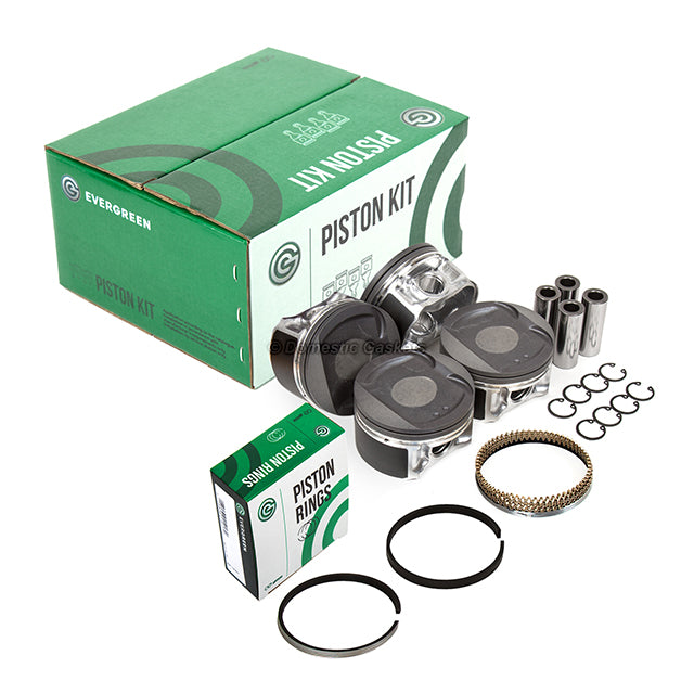 Pistons Bearings Rings Fit 07-09 Nissan Versa Cube 1.8L DOHC 16V MR18DE