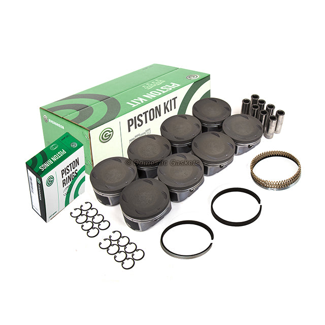 Full Gasket Set Bearings Pistons Fit 04-16 Infiniti Nissan 5.6L VK56DE