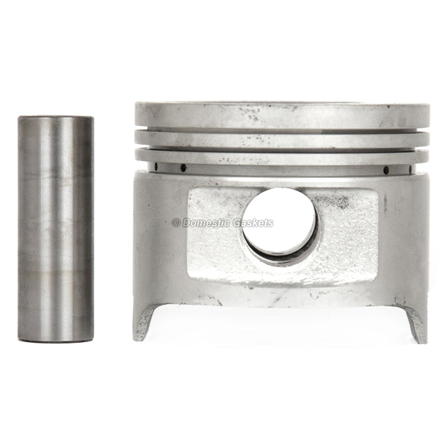 Pistons and Rings fit 84-87 Honda Civic 1.5L SOHC EW1 D15A2