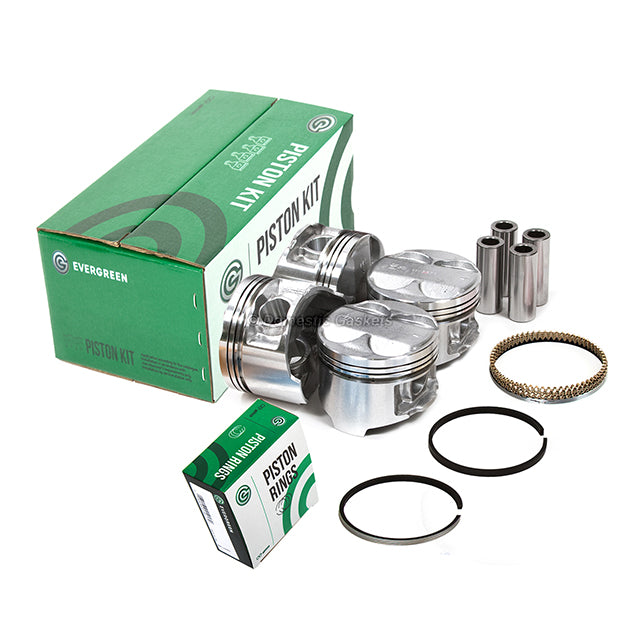 Pistons Bearings Rings Fit 94-00 Honda Civic Si De 1.6 VTEC DOHC B16A2 B16A3