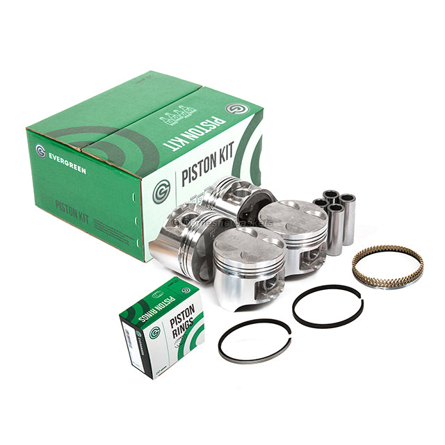 Pistons Bearings Rings Fit 88-95 Honda Civic CRX SOHC D15B2 D15B7 D15B8