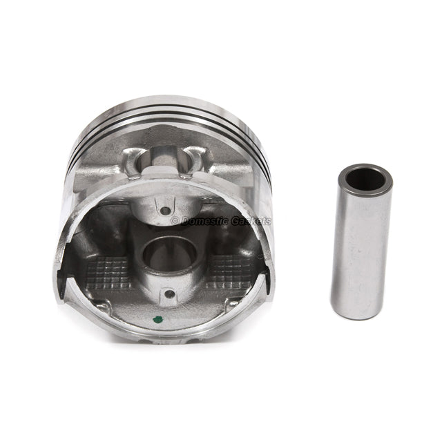 Pistons Bearings Rings Fit 88-91 Honda Civic CRX 1.6L SOHC D16A6