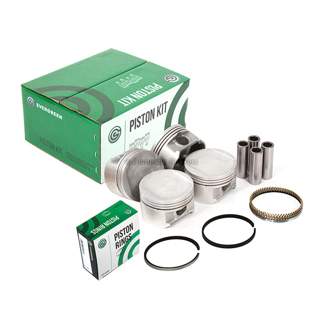 Full Gasket Set Bearings Pistons Fit 01-05 Honda Civic VTEC 1.7L D17A2 D17A6