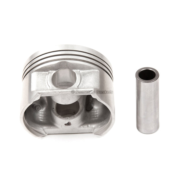 Pistons Bearings Rings Fit 01-05 Honda Civic EX HX 1.7 SOHC VTEC D17A2 D17A6