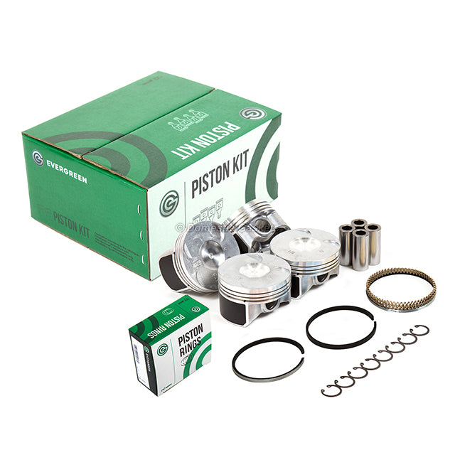 Pistons Bearings Rings Fit 2006-2009 Honda Civic DOHC 1.8L  R18A1