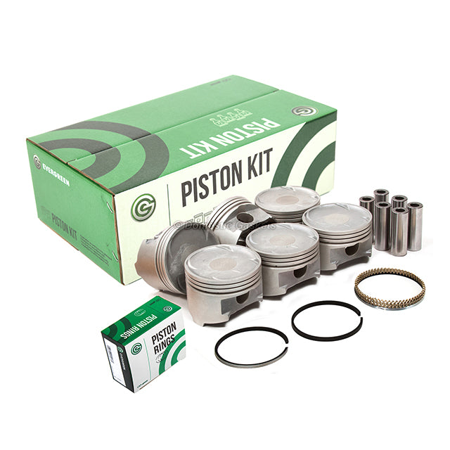 Pistons Bearings Rings Fit 91-99 Mitsubishi 3000GT Dodge Stealth 3.0L Turbo
