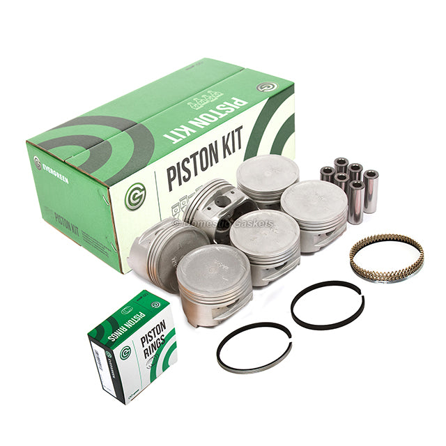 Full Gasket Set Bearings Pistons Fit Mitsubishi Montero 3.0 6G72