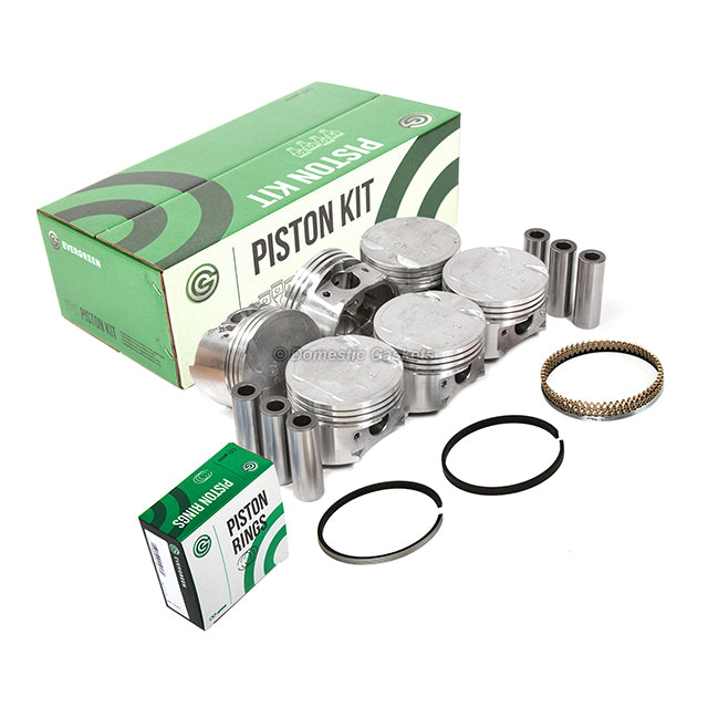 Pistons Bearings Rings Fit 95-00 Dodge Avenger Stratus Sebring 2.5L 6G73