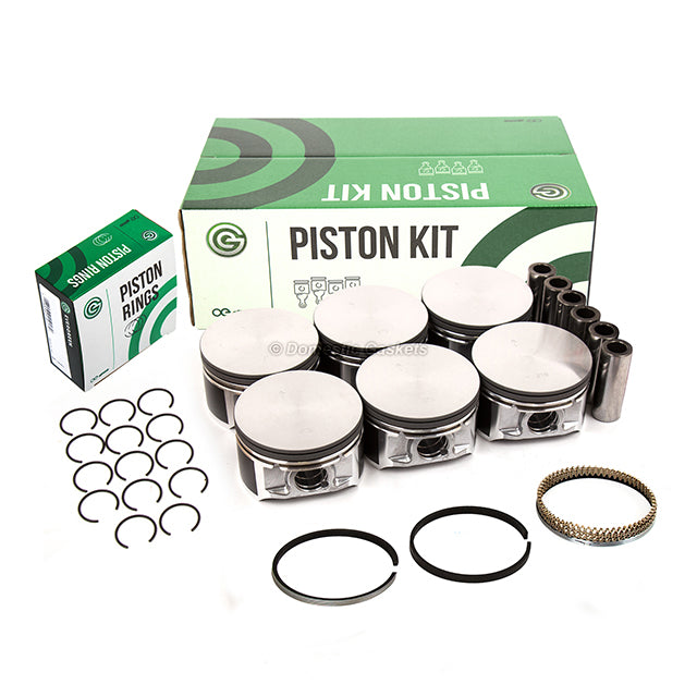 Pistons Bearings Rings Fit 98-10 Chrysler Dodge 2.7L Intrepid Sebring DOHC