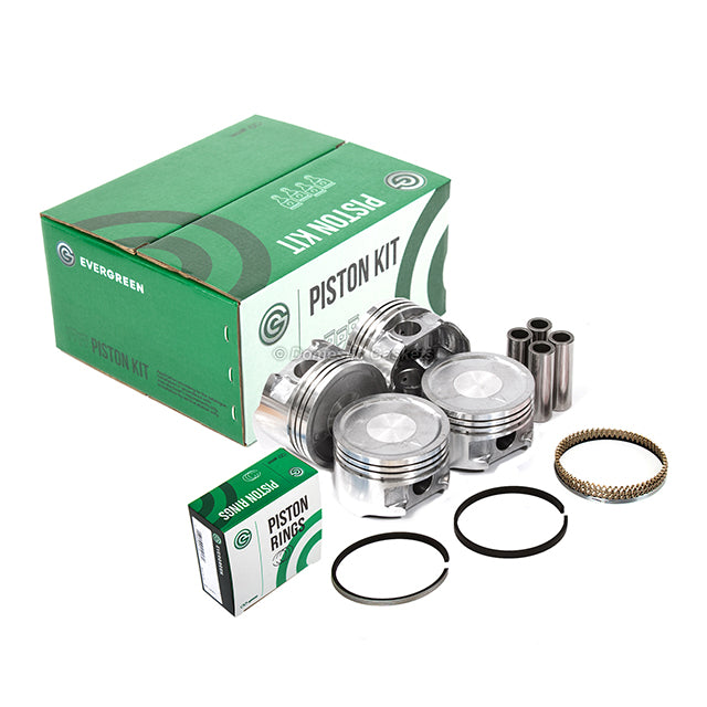 Pistons Bearings Rings Fit 95-02 Mitsubishi Mirage 1.5L SOHC 12V 4G15