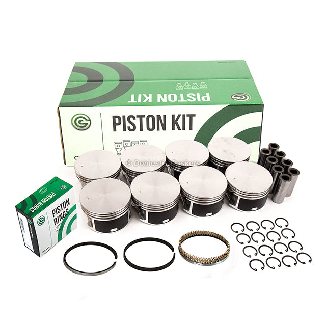 Pistons Bearings Rings Fit 99-07 Chrysler Dodge Jeep Mitsubishi 4.7L SOHC