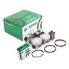 Pistons Bearings Rings Fit 04-11 Mitsubishi Eclipse Outlander Lancer 2.4 4G69