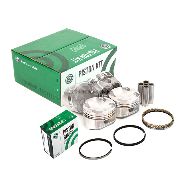 Pistons Bearings Rings Fit 98-00 Mazda Protege 1.8L DOHC 16V