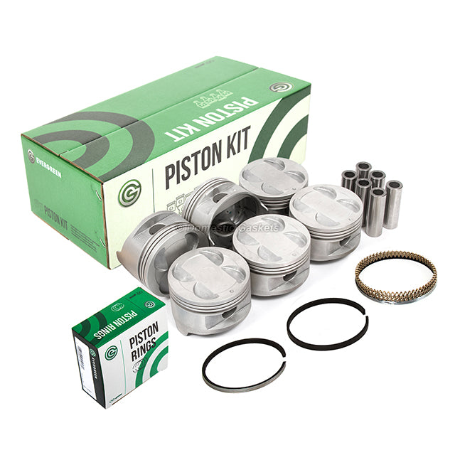 Pistons Bearings Rings Fit 92-97 Isuzu Trooper Honda Passport Acura SLX 6VD1