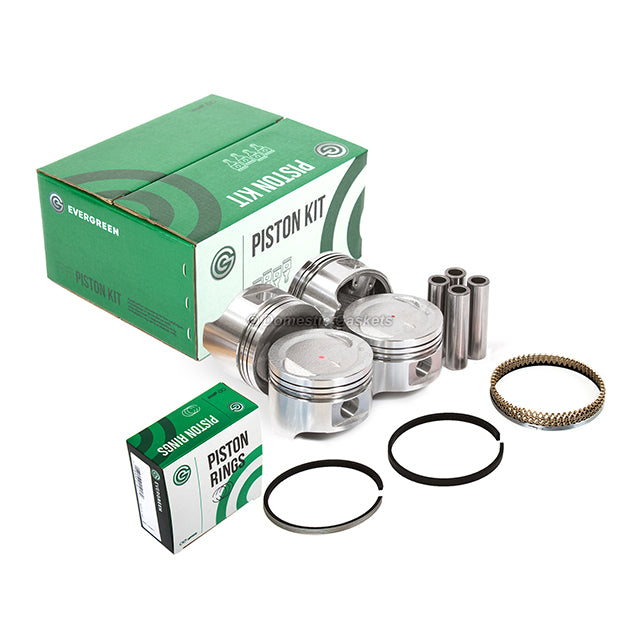 Pistons Bearings Rings Fit 86-95 Suzuki Samurai Swift Sidekick 1.3 SOHC G13A