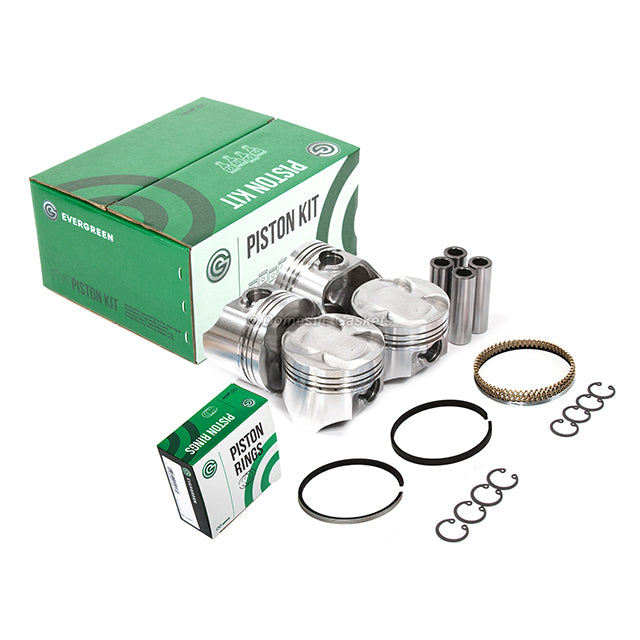 Pistons Bearings Rings Fit 98-01 Suzuki Swift Chevrolet Metro 1.3 SOHC SW413