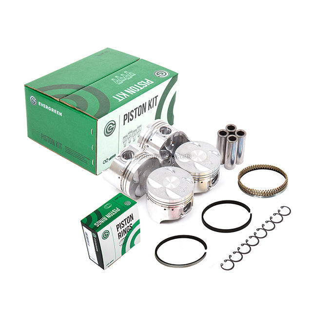 Pistons Bearings Rings Fit 89-94 Suzuki Swift 1.3L DOHC G13B
