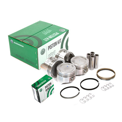Pistons Bearings Rings Fit 89-95 Suzuki Sidekick Geo Tracker 1.6L SOHC G16KV