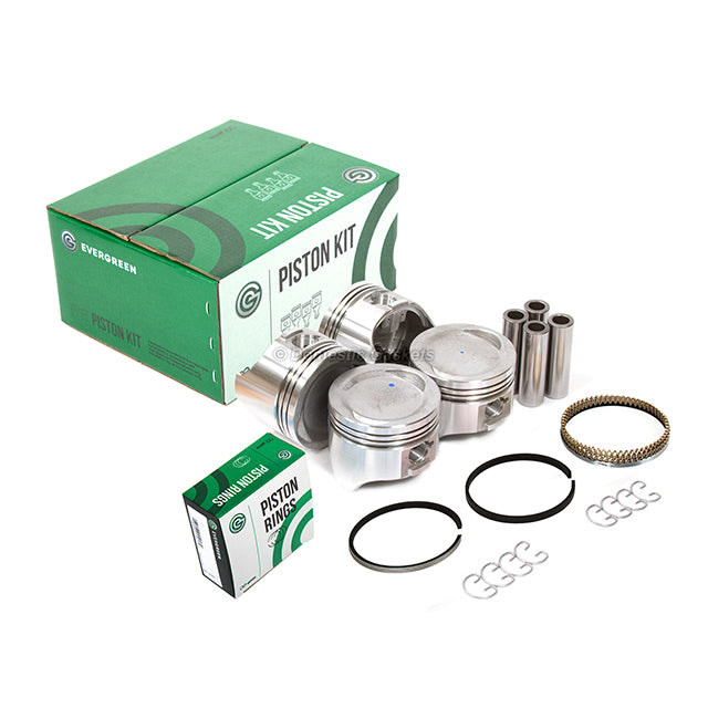 Pistons Bearings Rings Fit 89-95 Suzuki Sidekick Geo Tracker 1.6L SOHC G16KV