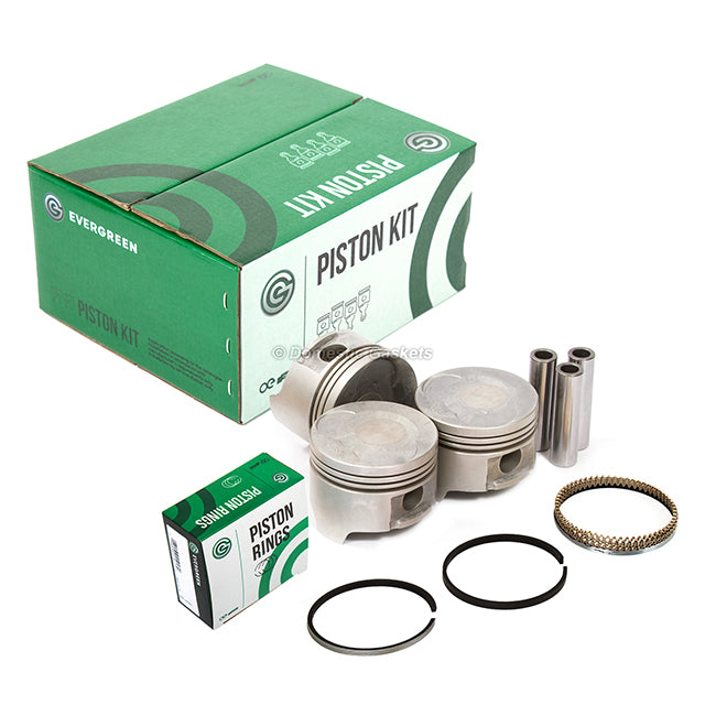 Pistons Bearings Rings Fit 89-00 Chevrolet Geo Metro 1.0L SOHC