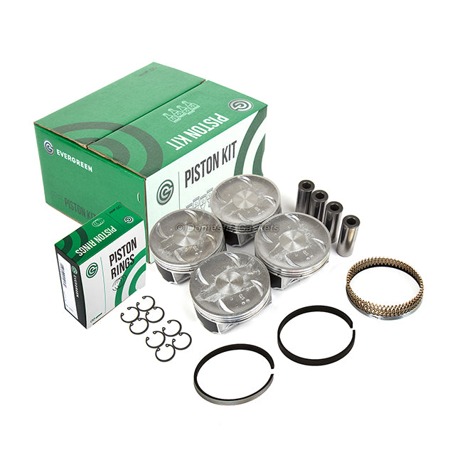 Pistons Bearings Rings Fit 2000-2005 Subaru Impreza Forester 2.5L SOHC EJ251