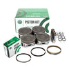 Pistons Bearings Rings Fit 04-10 Saab 9-2X Subaru Impreza 2.5L DOHC EJ255