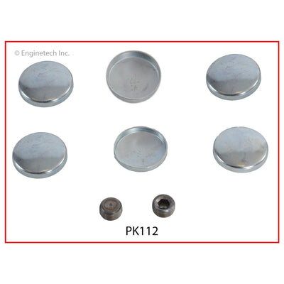 Enginetech PK112 Engine Expansion Plug Kit for Classic Dodge and Plymouth Vehicles