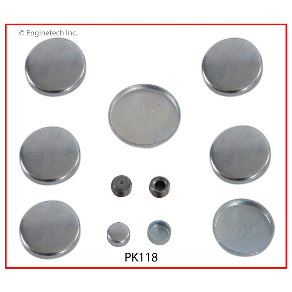 Enginetech PK118 Engine Expansion Plug Kit for Buick Models