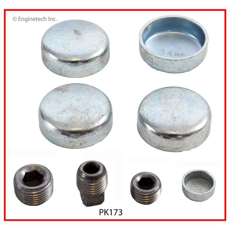 Enginetech PK173 Engine Expansion Plug Kit for Buick Skyhawk and Chevrolet Cavalier