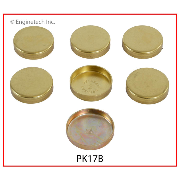 Enginetech Brass Engine Expansion Plug Kit PK17B for Classic American Motors and Jeep Models