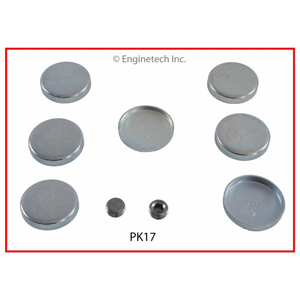 Enginetech Engine Expansion Plug Kit - Iron for American Motors and Jeep Models