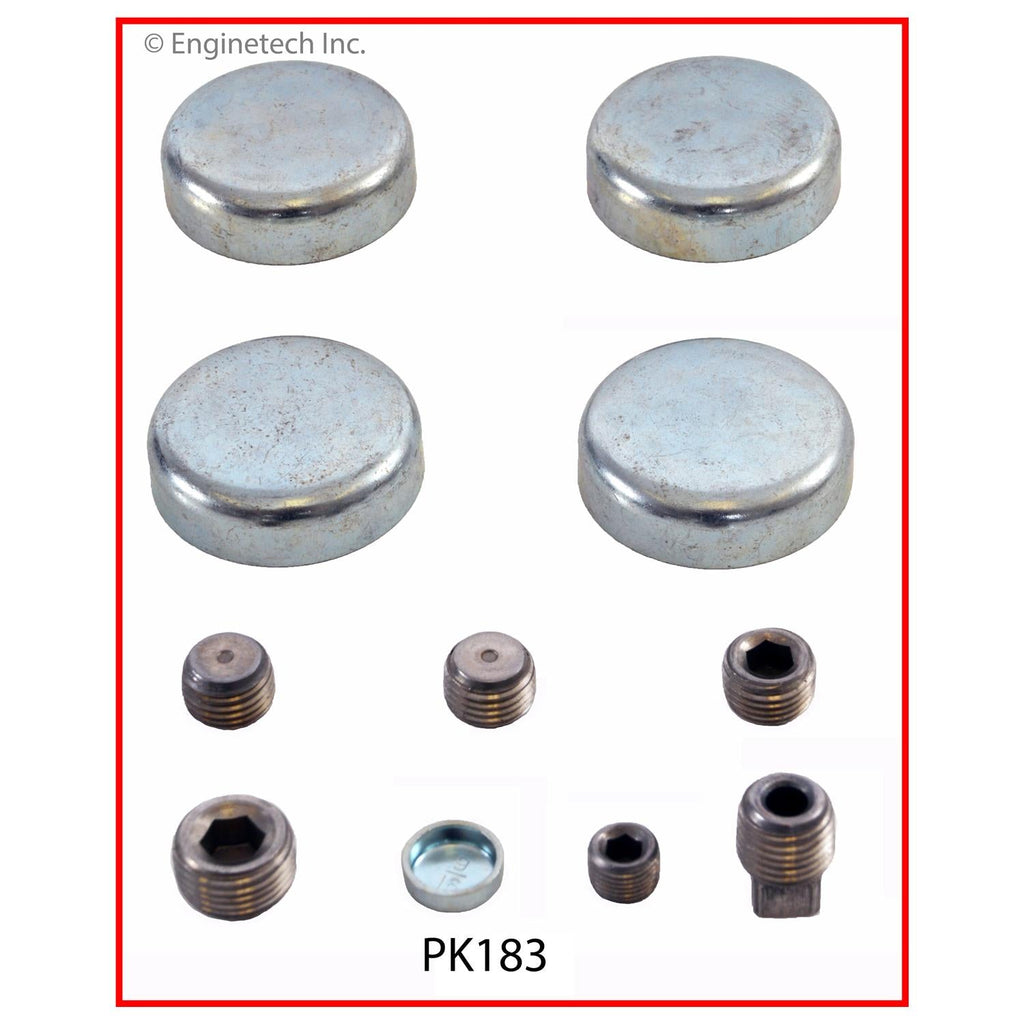 Enginetech PK183 Engine Expansion Plug Kit for Buick Skyhawk and Chevrolet Models