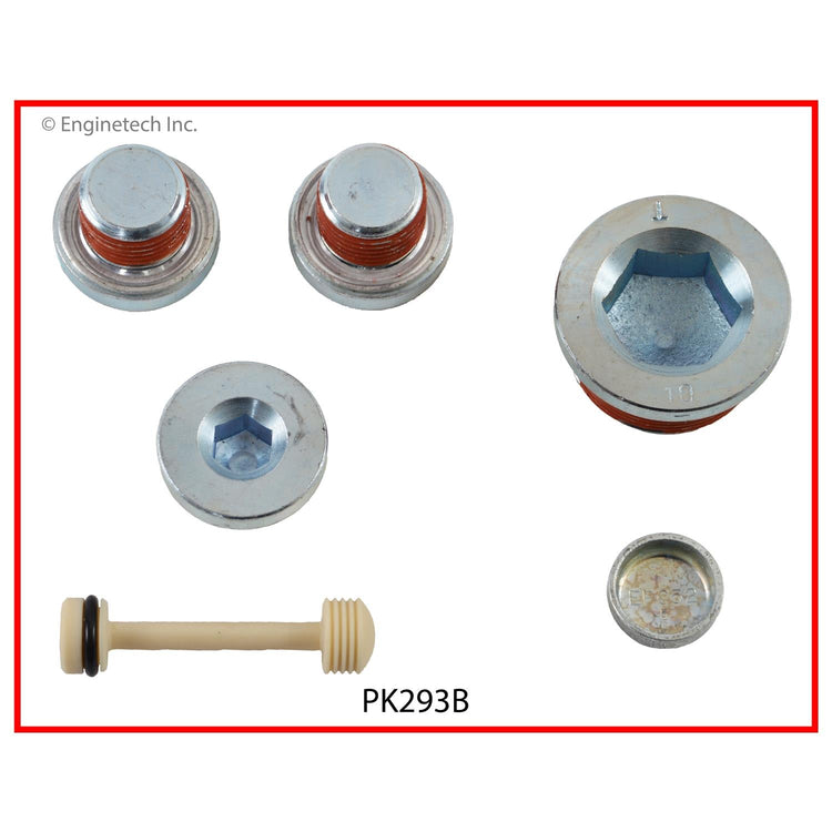 Enginetech Brass Engine Expansion Plug Kit - Part PK293B