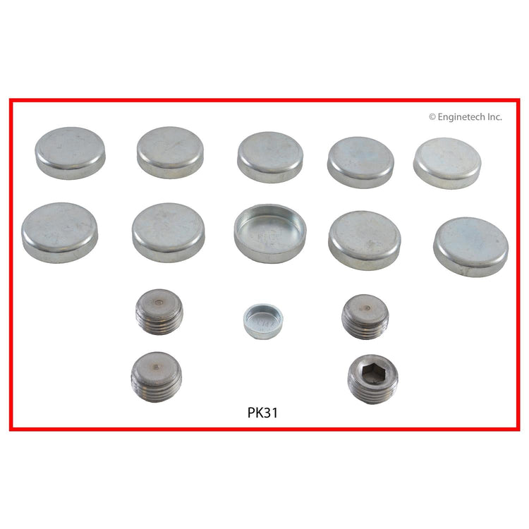Enginetech PK31 Engine Expansion Plug Kit for Dodge and Ram Vehicles
