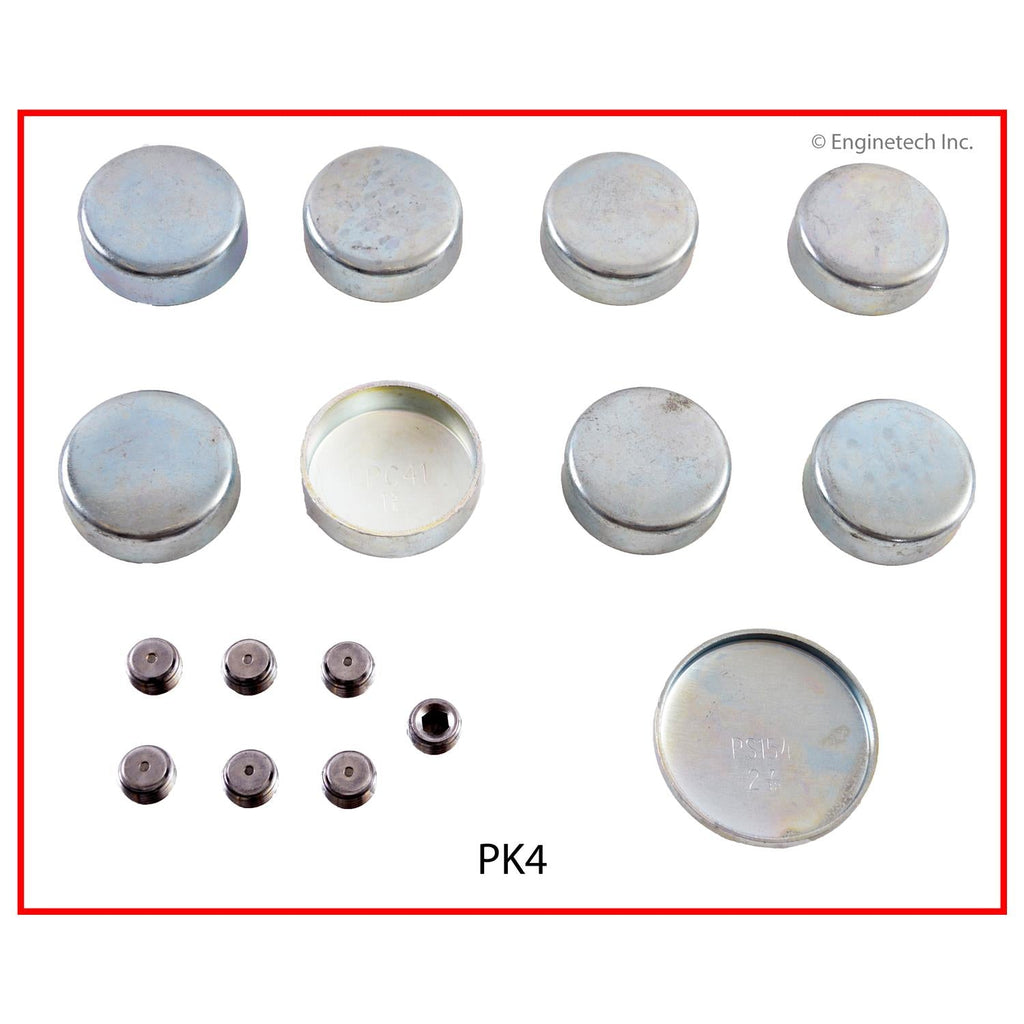 Enginetech PK4 Engine Expansion Plug Kit – Steel, Iron