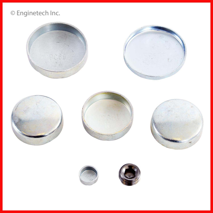 Enginetech PK5 Engine Expansion Plug Kit - Steel for Engine Rebuilding