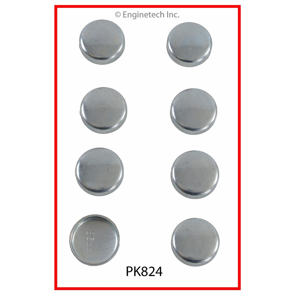 Enginetech PK824 Engine Expansion Plug Kit for Jeep, Dodge Ram, and Dakota Vehicles