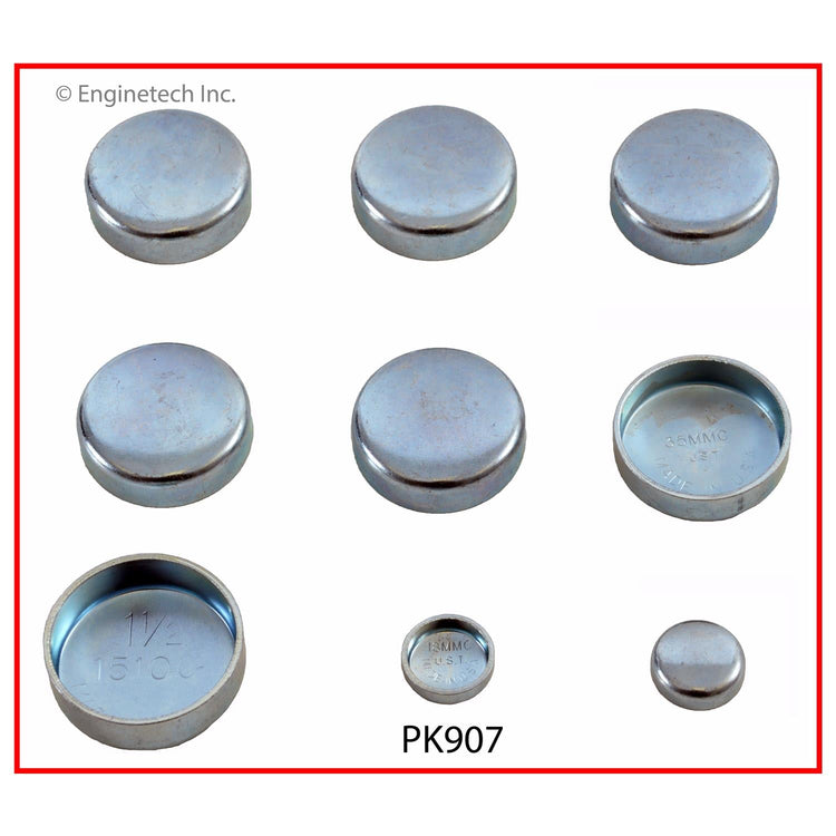 Enginetech PK907 Engine Expansion Plug Kit for Isuzu Vehicles - Steel Construction