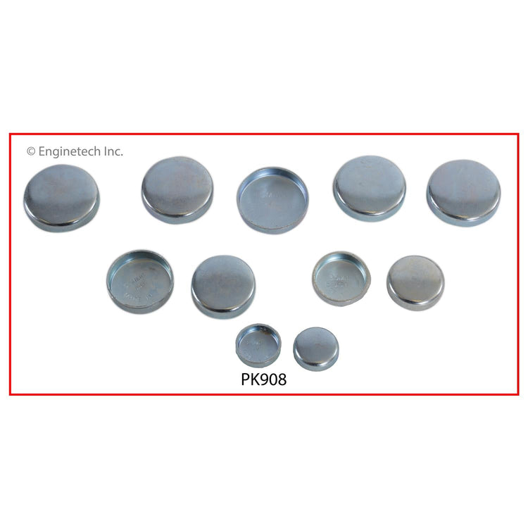 Enginetech PK908 Engine Expansion Plug Kit for Mazda 626 and B-Series (Steel)