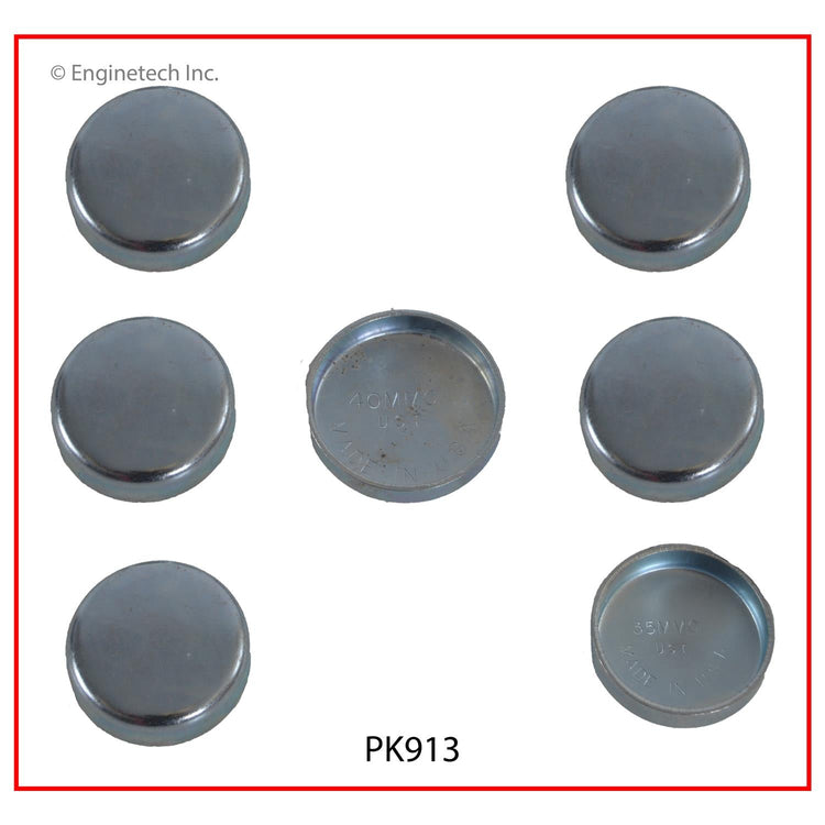 Enginetech PK913 Engine Expansion Plug Kit for Chevy Nova, Geo Prizm, Toyota Celica