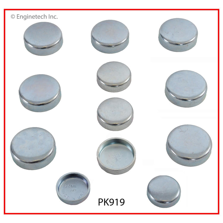 Enginetech PK919 Engine Expansion Plug Kit for Mazda B2600 & MPV (Steel)