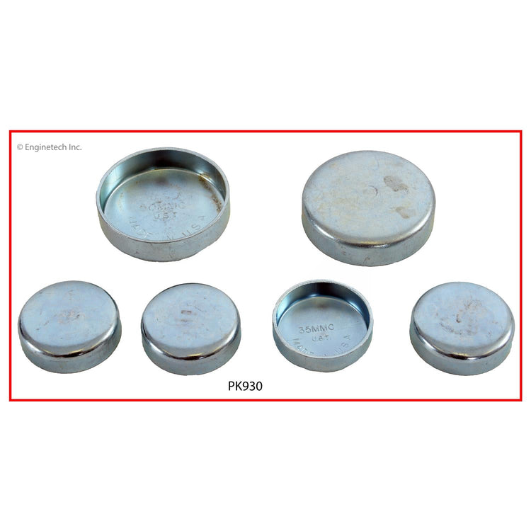 Enginetech PK930 Engine Expansion Plug Kit for Toyota Van (1984-1989) - Steel Construction