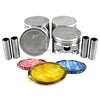 Pistons and Rings fit 91-96 Dodge 1.5L L4 SOHC 12v 4G15