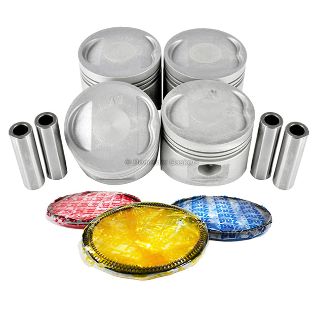 Pistons and Rings fit 83-88 Dodge 2.0L L4 SOHC 8v