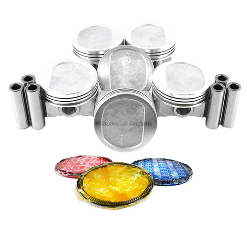 Pistons and Rings fit 87-95 Jeep 4.0L L6 OHV 12v