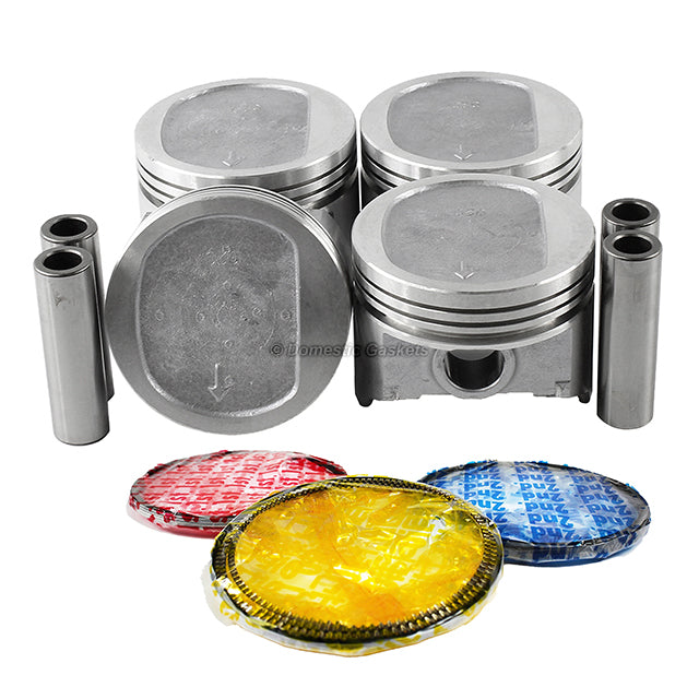 Pistons and Rings fit 94-95 Jeep 2.5L L4 OHV 8v N/R