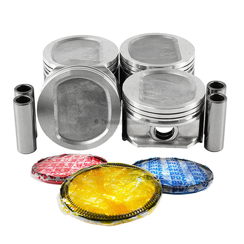 Pistons and Rings fit 96-02 Dodge 2.5L L4 OHV 8v N/R