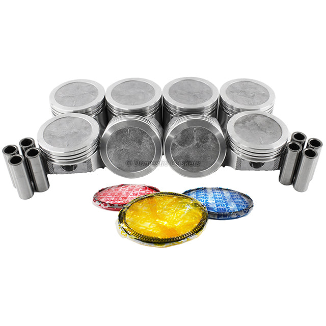 Pistons and Rings fit 76-93 Chrysler 5.9L V8 OHV 16v